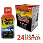 5-hour ENERGY® Shot, Regular Strength, Berry, 1.93 oz, 24 Count
