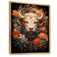 thumbnail image 2 of Designart "Chinese Zodiac China Art painting" Animals Floater Framed Wall Decor, 2 of 7