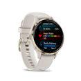 thumbnail image 2 of Reloj Inteligente Garmin Venu 3S con Seguimiento Avanzado de Actividad Física y Salud Bisel de Acero Inoxidable Dorado Suave con Caja de Color Marfil y Correa de Silicona de 41 Mm, 2 of 8