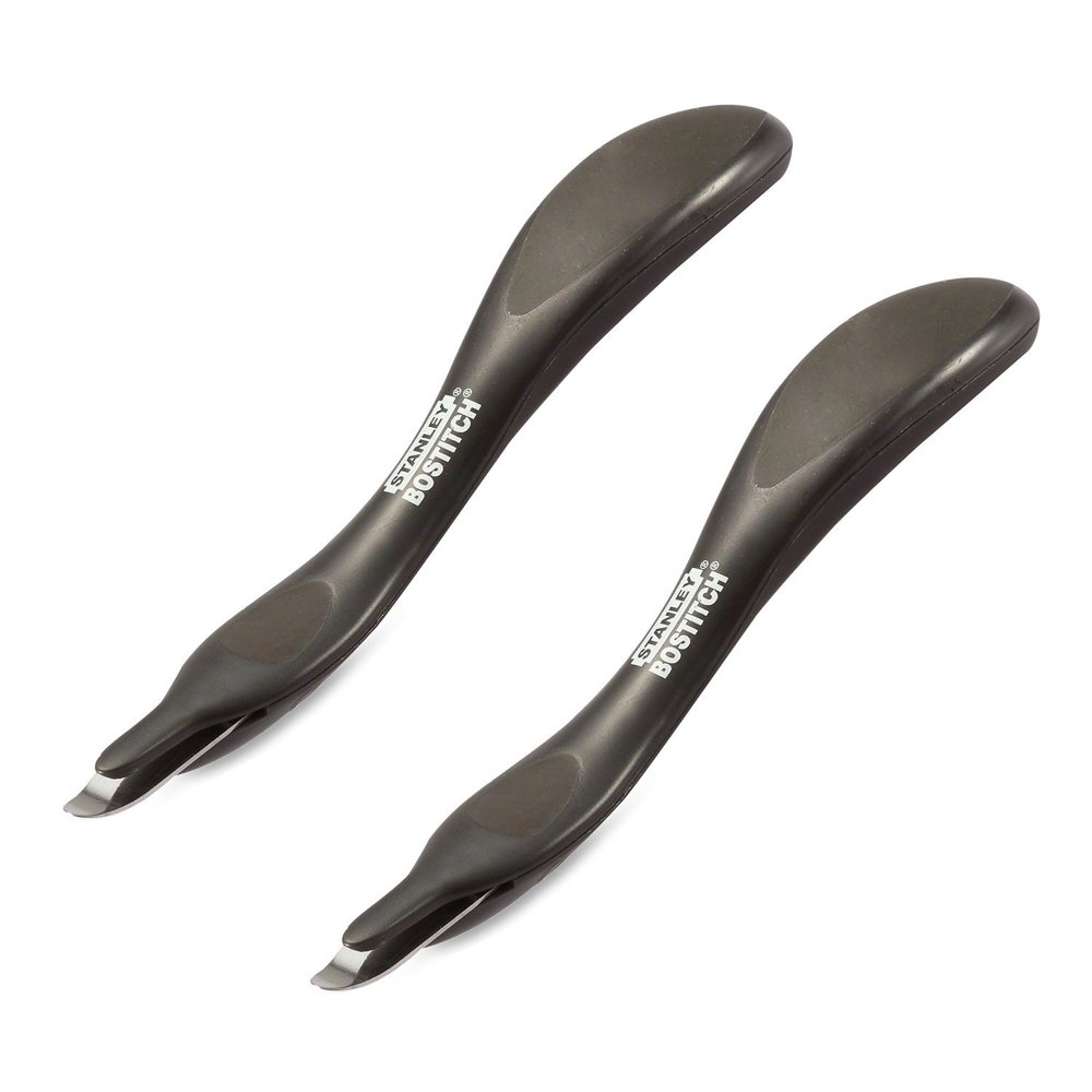 Bostitch Professional Easy Staple Remover, Black (40000MBLK) (2, Black), Bostitch
