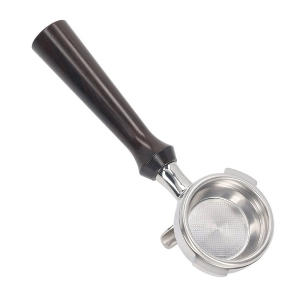 Portafiltro De Caños Dobles De Acero Inoxidable De 58 Mm Para Cafeteras Nuova De Maciza