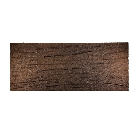 Flexon Railroad Tie Stepping Stones, Set of 3, Durable Recycled Rubber, Brown, Ideal for Patios, Walkways, and Garden Decoration