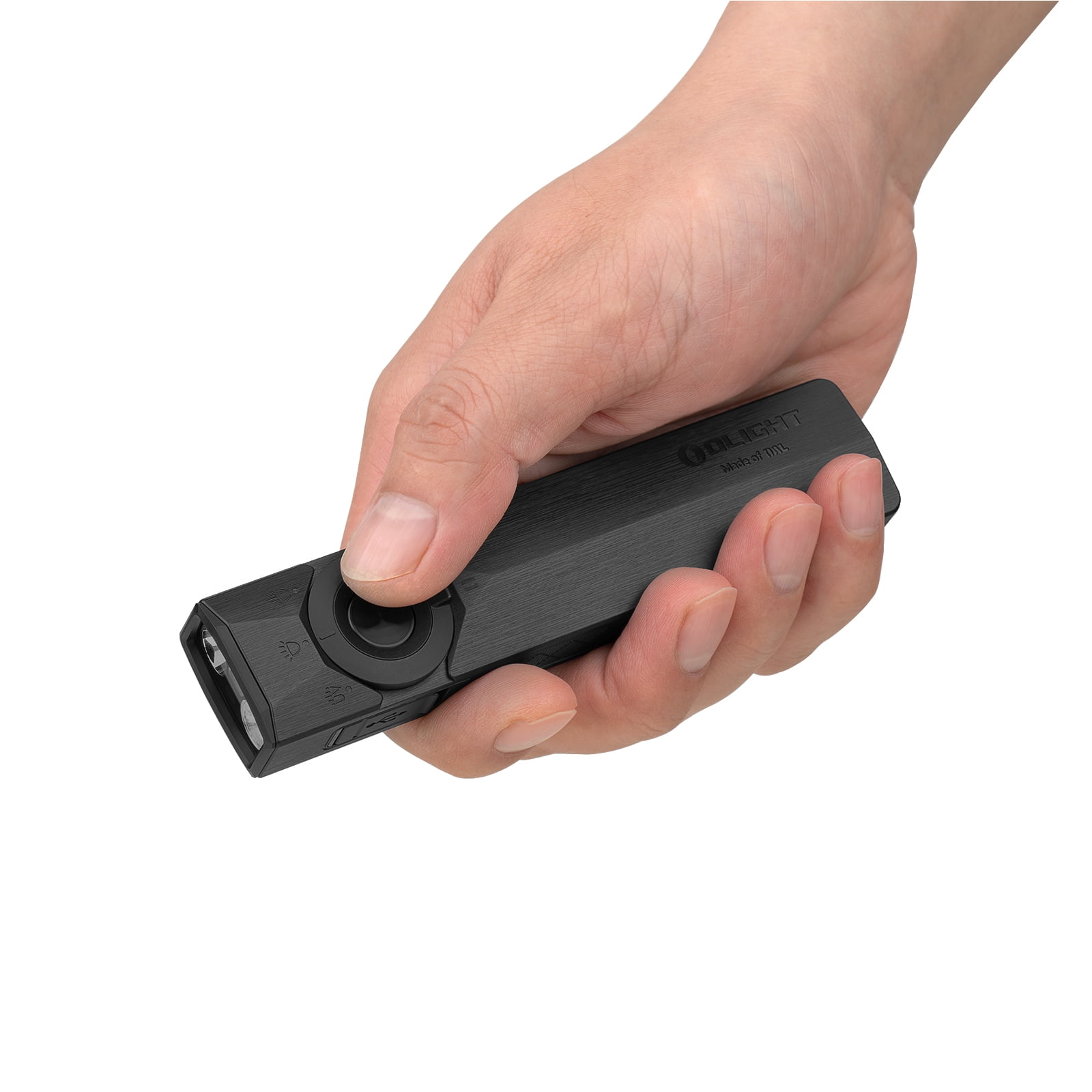 Olight ArkPro Ultra Class 3R EDC Flashlight, 1700 Lumens, 205 Meters (Onyx Black CW)