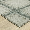 thumbnail image 2 of Oriental Weavers Alton Area Rug - 092E9 - 6'7" x 9'6" - in Grey/ Teal - Casual Geometric, Stain Resistant, Family and Pet Friendly , Dining, Living Room Rug, 2 of 2