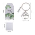 thumbnail image 3 of Family Tree Keychain Bulk with Cards Organza Bag, 20 Pack Appreciation Gift Keychain  for Teachers' Day Thanksgiving Day, 3 of 7