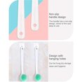thumbnail image 7 of GIXUSIL 4Pcs Silicone Body Scrubber, Long Handle Back Scrubber for Shower, Silicone Body Brush Shower Scrubber For Body, Shower Srush Back Brush Body Exfoliator for Women Men(multicolor), 7 of 7