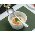 thumbnail image 4 of ReaNea Soup Spoons 6 Pieces Stainless Steel Round Dinner Spoon, Table Spoons Silverware Set, 4 of 7