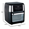 thumbnail image 2 of Hukën x MasterChef | Horno Freidora de Aire Multifuncional Premium 12 L | 10 Funciones | Panel Touch | Apagado Automático | Luz Int, 2 of 9