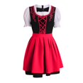 thumbnail image 2 of UAYOTSE Women Oktoberfest Dress, Bavarian Dirndl Costume with Blouse and Apron, German Festival Party Dress for Women, 2 of 7