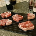 thumbnail image 4 of Defrost Tray Food Meat Thaw Frozen in Minutes Kitchen Defrosting Tools/D, 4 of 5