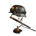 thumbnail image 2 of CNKOO Lampe Relique de Guerre Se Rappellant Que l'Histoire Ornement de Bureau en Résine Chargement USB Se Rappellant Que l'Histoire Ornement de Bureau en Résine Lampe Relique de Guerre Lampe de Table 1, 2 of 2