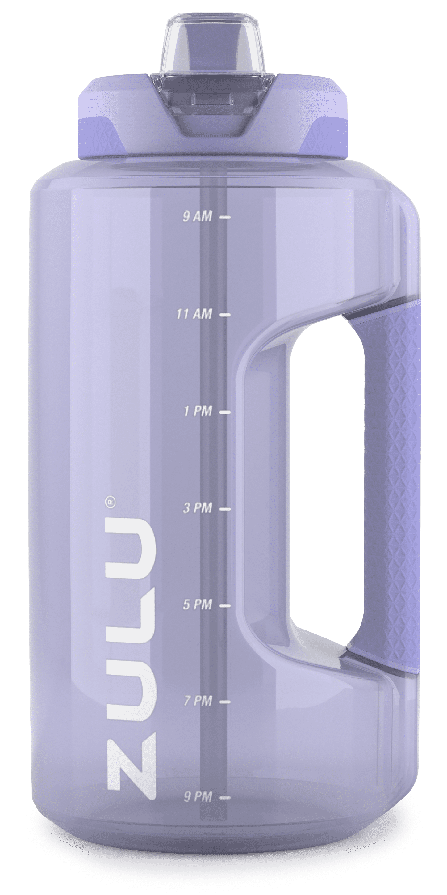 Zulu Lilac 64 fl oz Half Gallon Plastic Goals Jug Water Bottle
