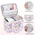 thumbnail image 2 of Nail Polish Organizer, Portable Storage Bag for 40 Bottles & Nail , Double Layer Design, 2 of 7