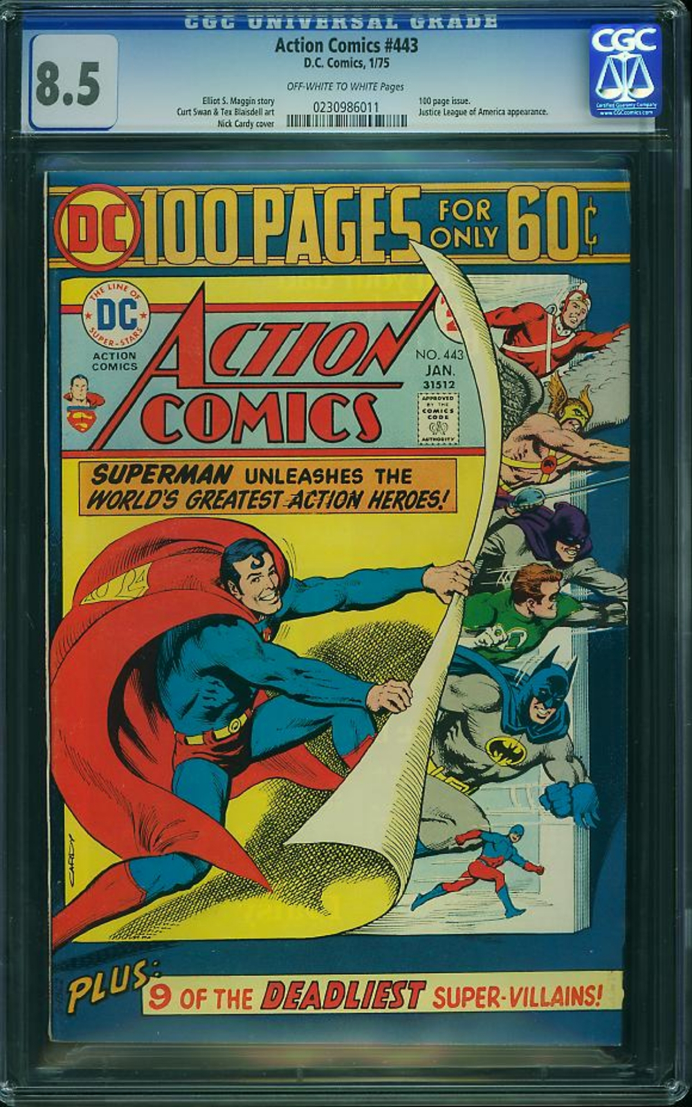 Cover of Action Comics #443
