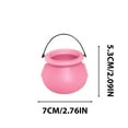thumbnail image 3 of Cauldron with Handle,Mini Plastic Cauldron,8Pcs Witch Cauldron Pot Buckets with Handle for Kids Halloween Party Favor Decor, 3 of 8