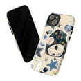 thumbnail image 3 of Vintage Cottagecore Cat Phone Case, Cream Collage Floral Bonnet & Stars Phone Cover for iPhone 17 16 15 14 13 12 11 Pro Plus Mini, 3 of 6