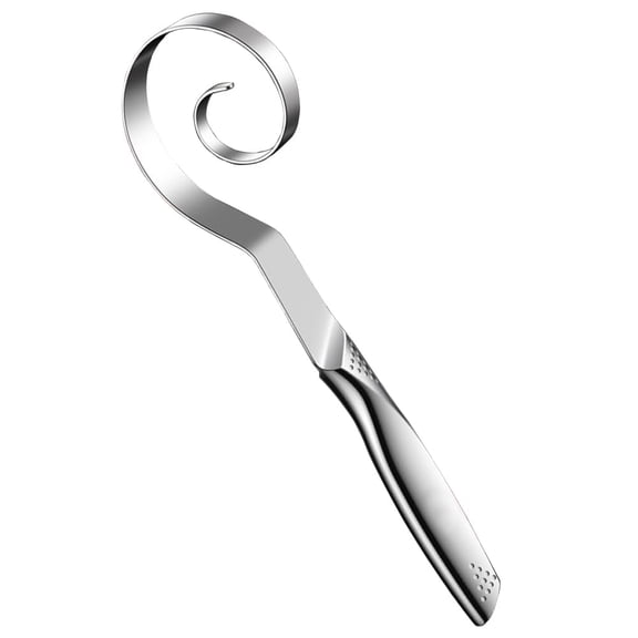 Emlimny Danish Dough Whisk, 10" Stainless Steel Bread Whisk Tool - Heavy Duty Hand Mixer for Sourdough, Pizza Dough, Pastry, Cake Batter, Biscuits, Rust Proof & Dishwasher Safe