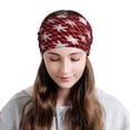 thumbnail image 6 of Disketp Snowflake red plaid Slouchy Beanie Hip-Hop Soft Lightweight Running Beanie Adult Hats Chemo Cap for Men Women, 6 of 8