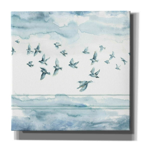 Epic Graffiti 'Indigold XXII' by Lisa Audit, Canvas Wall Art, 12"x12"