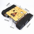 thumbnail image 4 of Robot inteligente para automóvil perfecl kit de bricolaje motor DC 9-12 fácil montaje, 4 of 6