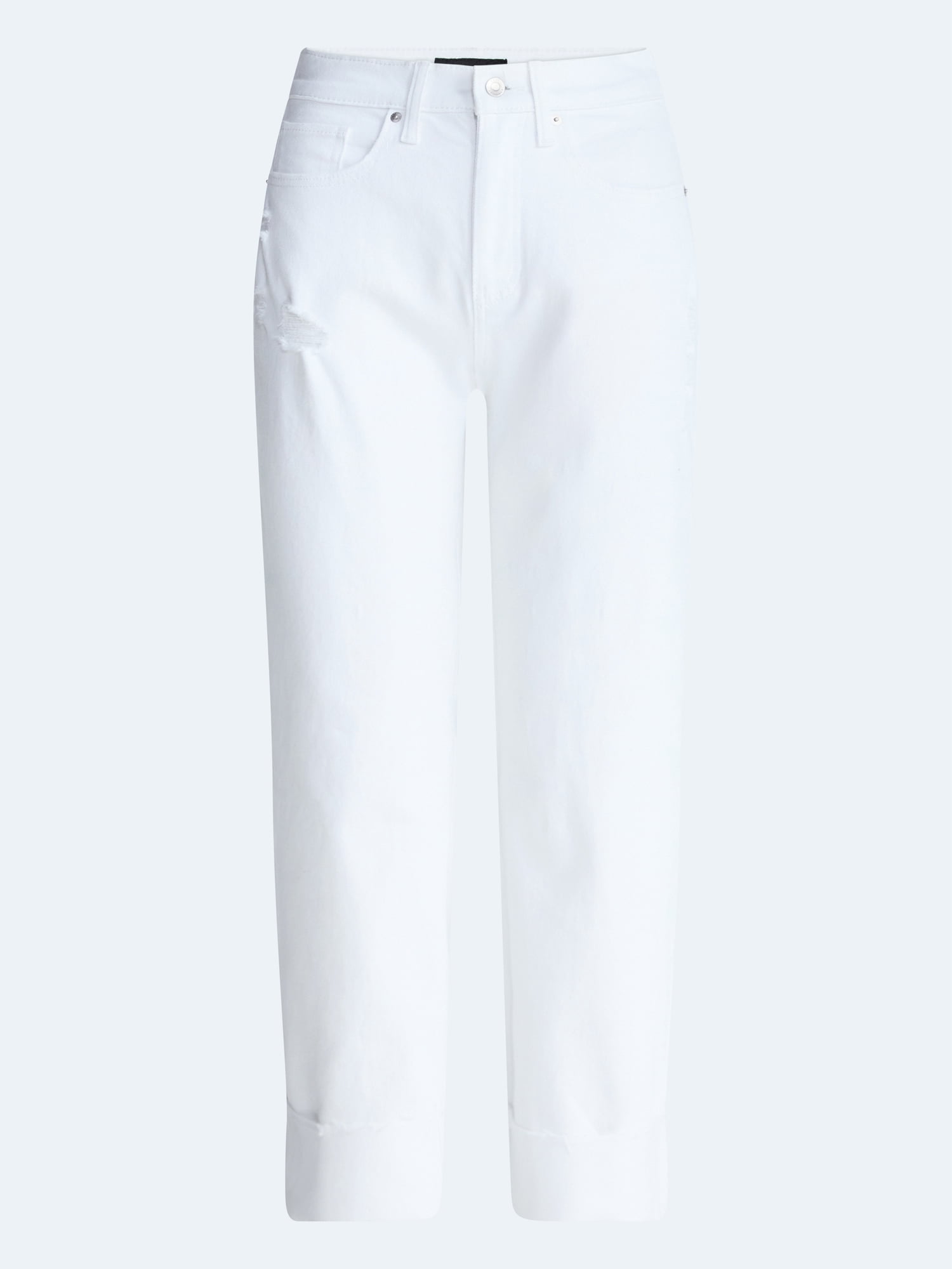 Free Assembly Women's High Rise Straight Cropped Jeans, Sizes 0-18