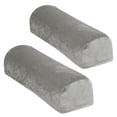 thumbnail image 1 of Un par de fundas para reposabrazos de sofá, terciopelo de zorro plateado para el hogar, funda protec Meterk Gris claro, 1 of 7
