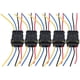 thumbnail image 5 of Conector de clavija de terminal, conector de cable eléctrico automotriz de 5 piezas para automóvil, cable conector impermeable, rendimiento potente, 5 of 9