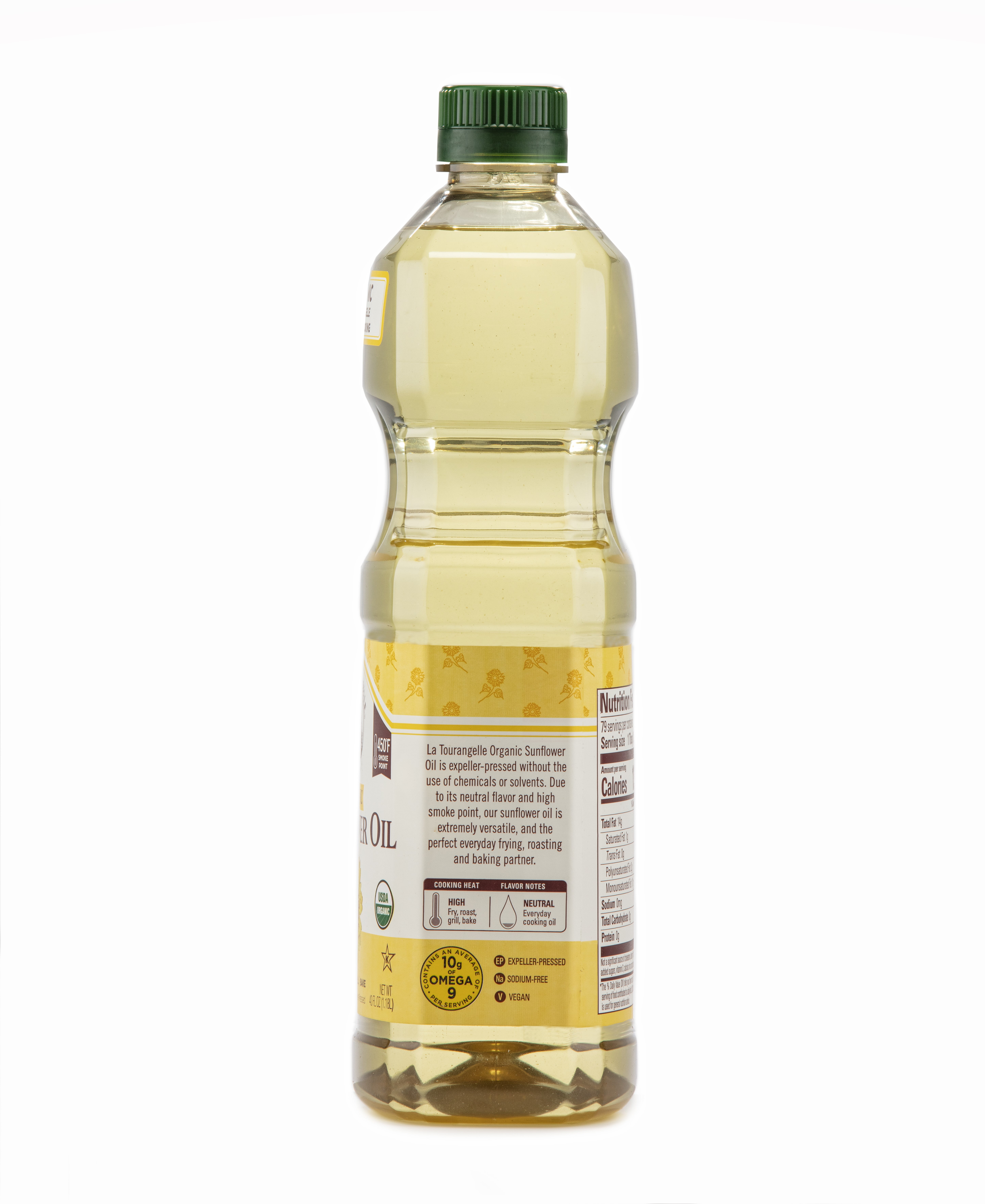 (3 pack) La Tourangelle Organic Sunflower Oil (40 oz)