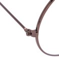 thumbnail image 3 of Gafas con lentes transparentes de estilo vintage, unisex, para hombres y mujeres, gafas con montura metálica, 3 of 8