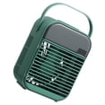 thumbnail image 3 of Mini ventilador, ventilador de aire acondicionado eléctrico ajustable, enfriador de aire por pulverización de agua con contenedor de agua de 200 ml, verde tholdsy HA006508-02B, 3 of 6