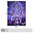 thumbnail image 4 of ARISTURING  Dream Catcher Butterfly Throw Blanket Soft Lightweight Blanket for Couch Sofa Adults Gift, 4 of 6
