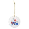 thumbnail image 2 of Fiudx Ofertas del día 2020 Inicio Pegamento de vidrio personalizado Decoración navideña Regalo Colgante de regalo, 2 of 6