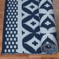 thumbnail image 5 of Superior Adalia Lattice Indoor/ Outdoor Area Rug, 5' 6" x 7' 6", Navy, 5 of 9