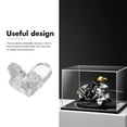 thumbnail image 3 of 10 Pcs Acrylic Box Angle Brackets Acrylic Corner Brace Small Corner Brackets Corner Braces L Shape Acrylic Brackets, 3 of 6