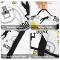 thumbnail image 6 of Basketball and Star White Pattern Teens Toddler Nap Mat with Pillow, Sleeping Mat Bag for Preschool Daycare 59"x22", 6 of 6