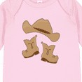 thumbnail image 4 of Inktastic Western Style Boy Boots Boys or Girls Long Sleeve Baby Bodysuit, 4 of 5