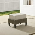 thumbnail image 3 of Crosley Furniture Poussette d'Extérieur Traditionnelle Rockport en Osier Brun, 3 of 11