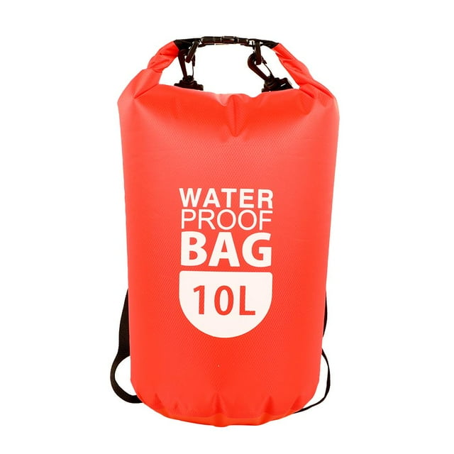 10L Étanche pour le Rafting Plongée Plongée Natation, Rouge, 10L