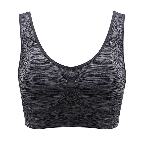 SPZTSX Sleep Bras for Women, Comfort Seamless Wireless Stretchy Sports Bra Yoga Bras, with Removable Pads