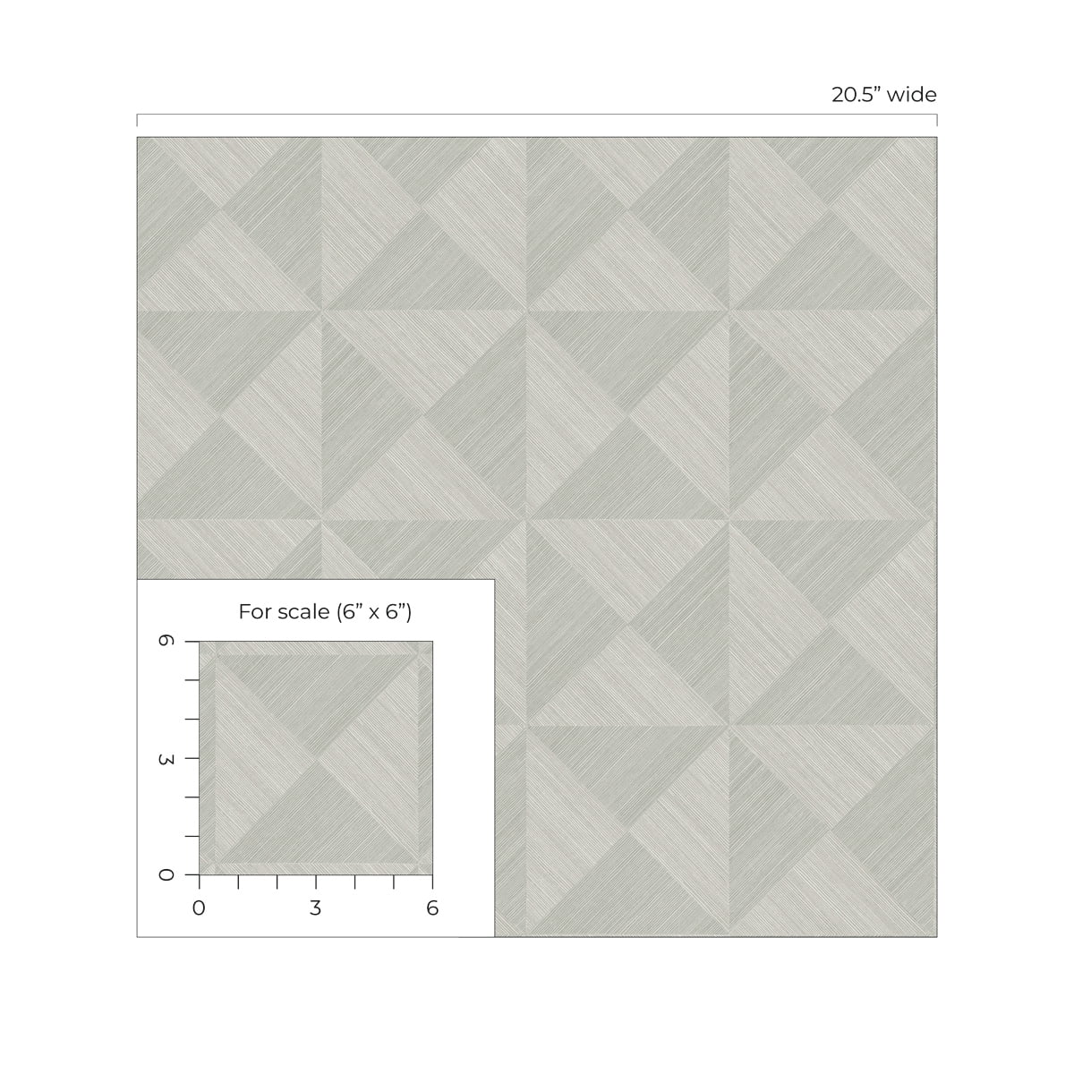 Stacy Garcia Home Geo Inlay Peel and Stick Wallpaper