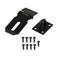 thumbnail image 2 of Stainless Steel Door Padlock Hasp Kit Anti Theft Folding Lock Buckle Plate Hitch, 2 of 9
