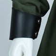 thumbnail image 6 of Costume Historical, Viking Tunic, Medieval Tunic Robe, Belt Bracers Viking, Medieval Tunic Robe With Belt and Bracers Viking Renaissance Long Shirt Costume for Renaissance Fair, Green S, 6 of 8