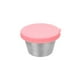thumbnail image 5 of Bewildely Recipiente para aderezo para ensaladas a prueba de fugas con tapas coloridas, tamaño portátil para recipiente para salsa On Go, color Rosa 2Conjunto, 5 of 6