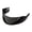 Bright Black, variant on Z8 Large Spoiler for SHOEI Helmet Rear Trim Accessories