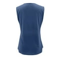 thumbnail image 3 of Débardeur à Col Carré Coupe Ample - Design Plissé en Queue d'Aronde, Tissu Extensible, Camisole Superposée, 3 of 4