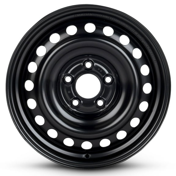 For 2006-2010 Kia Optima 16 Inch Painted Black Rim - OE Direct Replacement - Road Ready Car Wheel