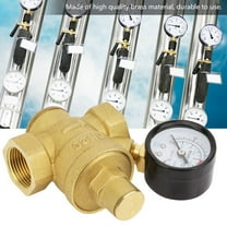 DN20 Adjustable Brass Water Pressure Regulator with Gauge Meter