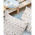 24x24 Outdoor Pillow Covers Set of 2 Vintage Flower Branches Outdoor