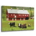 thumbnail image 2 of Epic Art 'Red Barn' by Lori Deiter, Acrylic Glass Wall Art, 36"x24", 2 of 8