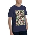 thumbnail image 2 of Bingfone Leopard Dots Men'S Loose Fit Short-Sleeve Pocket T-Shirt, 2 of 7